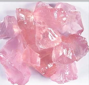 Розовый кварц камень фото