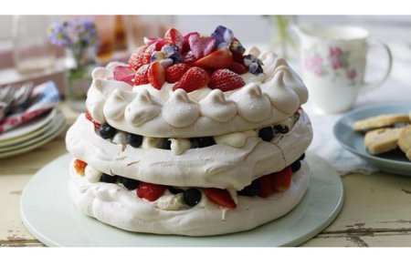 Торт Павлова - рецепт с фото